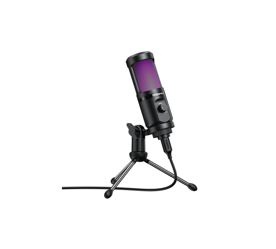 micrófono GAMING RGB MAONO AU-PM461TR USB A PARA ESCRITORIO