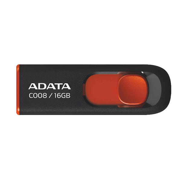 MEMORIA USB 16GB ADATA  AC00 USB-A 2.0 AC008-16G-RKD