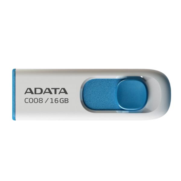 MEMORIA USB 16GB ADATA  AC008 USB-A 2.0 AC008-16G-RWE