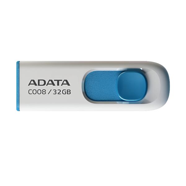 MEMORIA USB 32GB ADATA  AC008 USB-A 2.0 AC008-32G-RWE