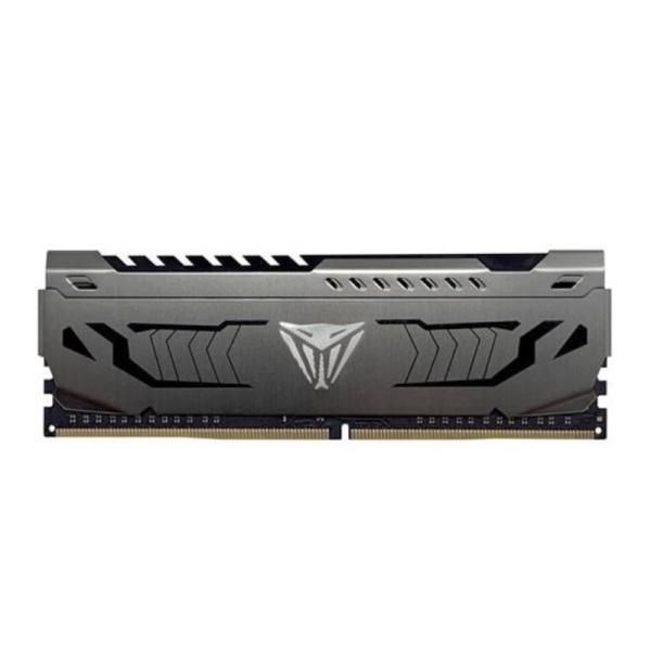 MEMORIA RAM PC 16GB PATRIOT PVS416G360C8 V4S DDR4 3600 MHZ CL18 1.35 V VIPER 4 STEEL. DISIPADOR ALUMINIO. XMP 2.0 DIMM 288 PINES