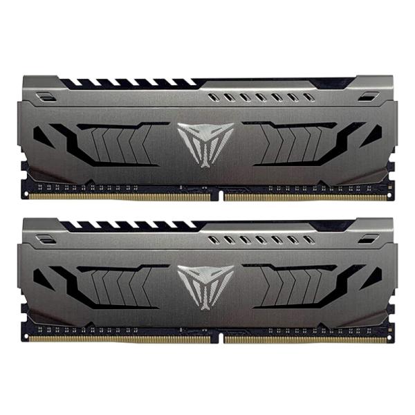 MEMORIA RAM PC 8GB (2x4GB) PATRIOT VIPER 4 STEEL DDR4 3200MHz CL16 1.35V PVS48G320C6K V4S