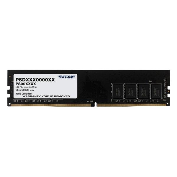 MEMORIA RAM PC 16GB PATRIOT PSD416G32002 SL DDR4 3200 MHZ CL22 1.2 V SIGNATURE. UNBUFFERED. NON ECC DIMM 288 PINES