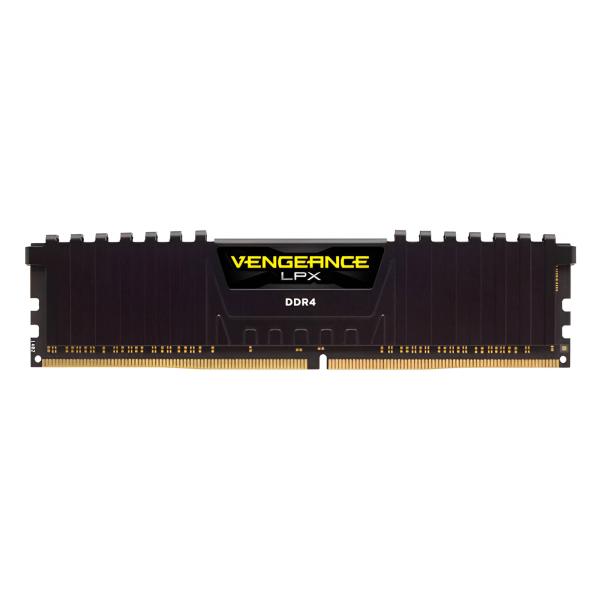 MEMORIA RAM PC 16GB CORSAIR CMK16GX4M1E3200C16 DDR4 3200 MHZ CL16 1.35 V LPX. DISIPADOR ALUMINIO. XMP 2.0 DIMM 288 PINES