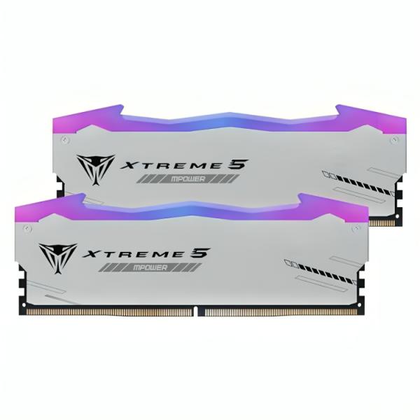 MEMORIA RAM PC 32GB PATRIOT VIPER XTREME 5 RGB PVXR532G80C38KM DDR5 8000 MHZCL38 1.45 V NEGRO DIMM 288 PINES
