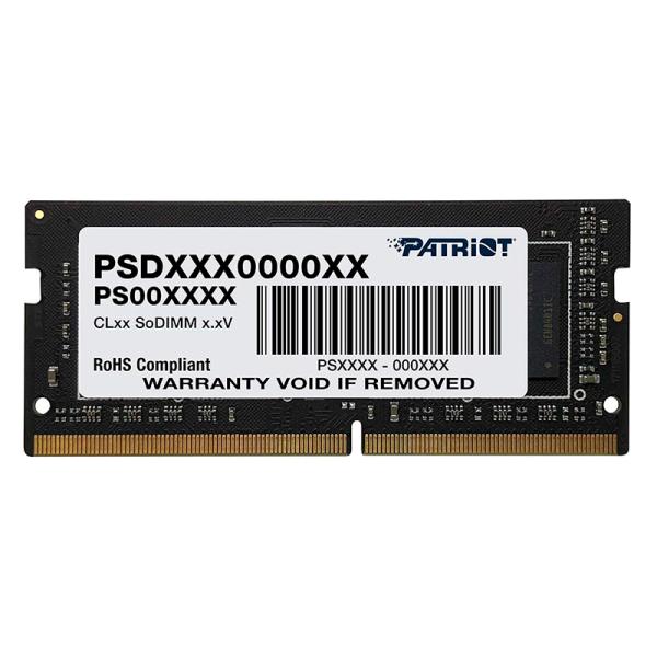 MEMORIA RAM LAPTOP 32GB PATRIOT PSD432G32002S SL DDR4 3200MHZ CL22 1.2V