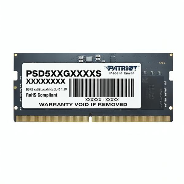 MEMORIA RAM LAPTOP 8GB PATRIOT PSD58G480041S SL DDR5 4800MHZ CL40 1.1V