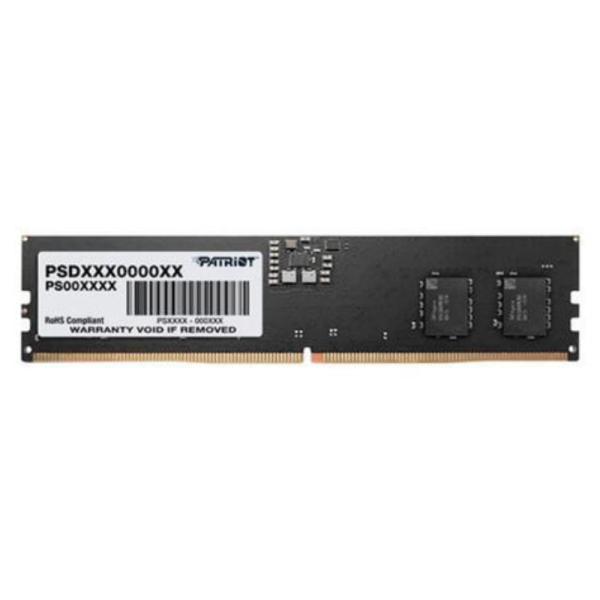 MEMORIA RAM PC 16GB PATRIOT PSD516G480081 SL DDR5 4800 MHZ CL40 1.1 V SIGNATURE. ON DIE ECC. PNP DIMM 288 PINES
