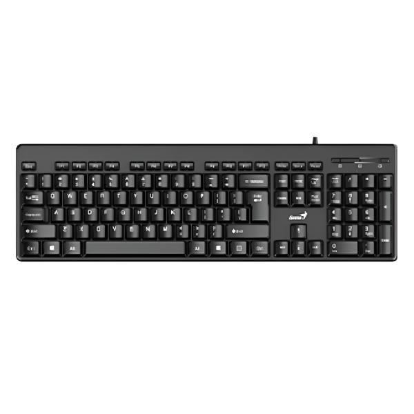 TECLADO GENIUS KB-116 MEMBRANA alámbrico USB ESPAñOL 31300008401