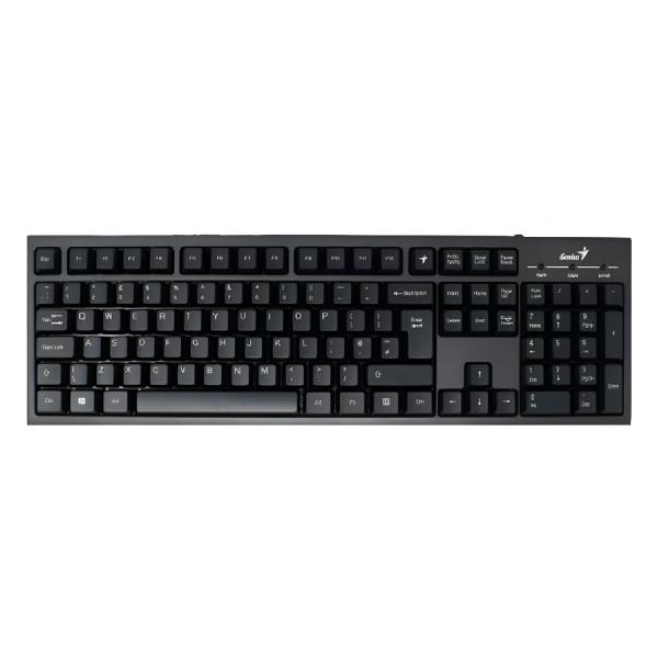 TECLADO GENIUS KB-7100X MEMBRANA alámbrico USB ESPAñOL 31320001401