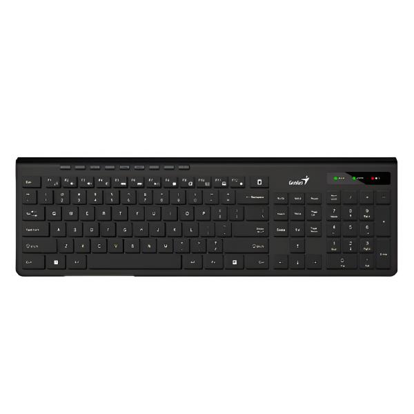TECLADO GENIUS SLIMSTAR KB-7230 MEMBRANA INalámbrico CON RECEPTOR ESPAñOL 31310021401