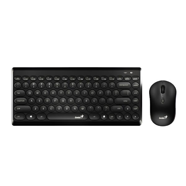TECLADO Y MOUSE GENIUS LUXEMATE Q8000 INalámbrico 2.4 GHZ ESPAñOL 31340013401