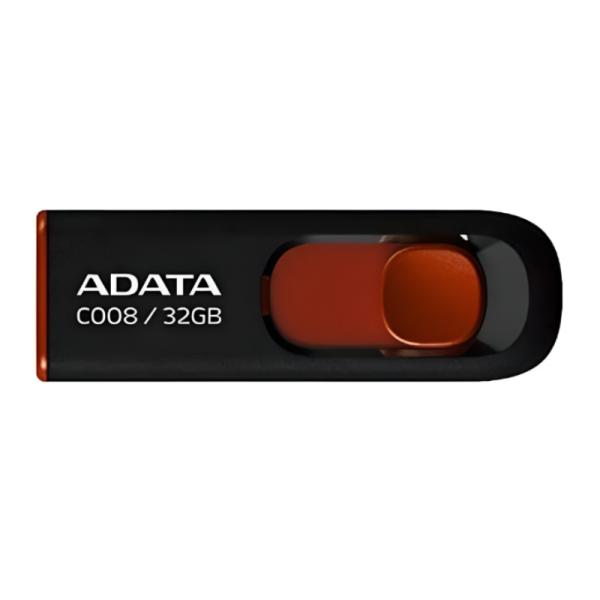 MEMORIA USB 32GB ADATA  AC008 USB-A 2.0 AC008-32G-RKD