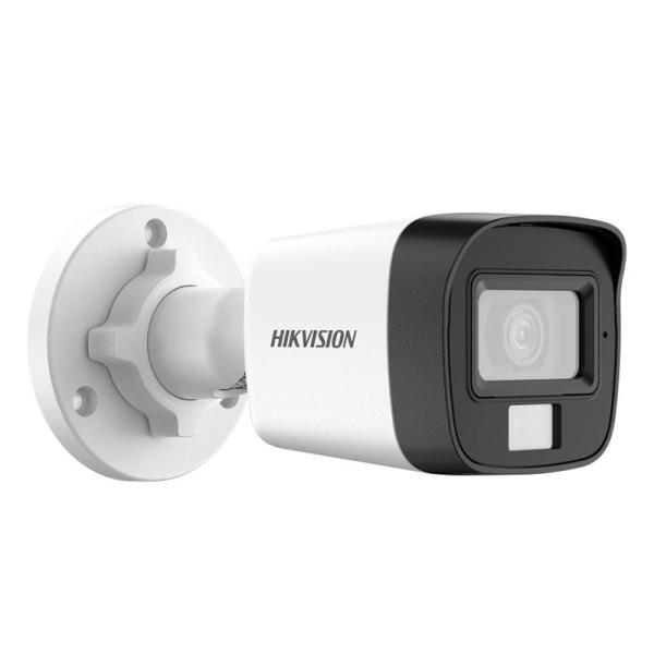 CAMARA MINI BULLET HIKVISION DS-2CE16D0T-LPFS(2.8mm) 2 MP SMART HYBRID LIGHT IR HASTA 25 M Y LUZ BLANCA HASTA 20 M IP67 300513675