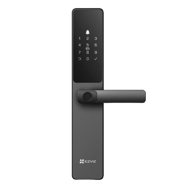 CERRADURA INTELIGENTE EZVIZ CS-DL05-R100-WBCP-GR (M) (O-STD) (E) HUELLA CODIGO RFID LLAVE BLUETOOTH WIFI 2.4 GHZ APP
