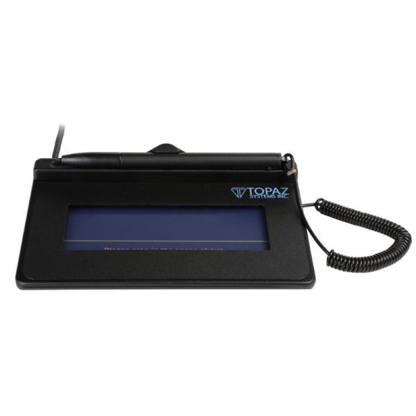 PAD DE FIRMA TOPAZ T-S460-BSB-R SIGLITE  4.30" X 1.40" ACTIVE AREA USB T-S460-BSB-R