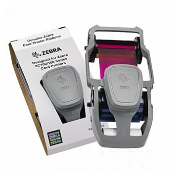 RIBBON ZEBRA YMCKOK ZC300 200 IMAGENES 800300-360LA