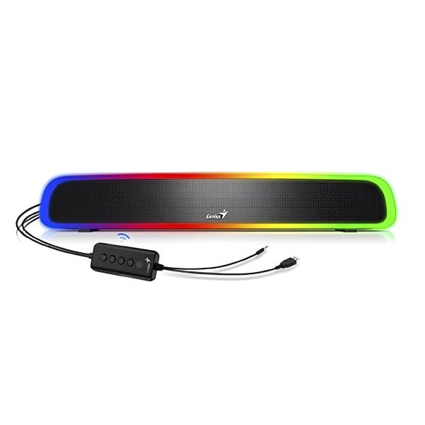 BARRA DE SONIDO RGB GENIUS 200BT 4W BLUETOOTH 3.5MM 31730045400