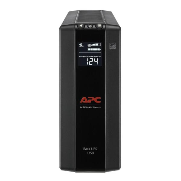 UPS APC BX1350M-LM60 1350VA 810W UPS LINEA INTERACTIVA 120VAC AVR 10 TOMAS LCD