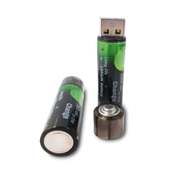 BATERIA RECARGABLE CDP LBU-AA 1500MAH 1.5V USB