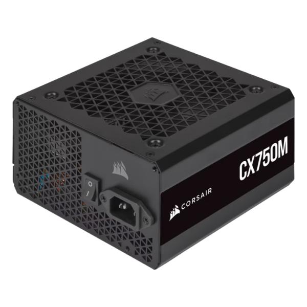 FUENTE DE PODER CORSAIR CX750M 750W 80 PLUS BRONZE SEMI MODULAR ATX CP-9020222-NA
