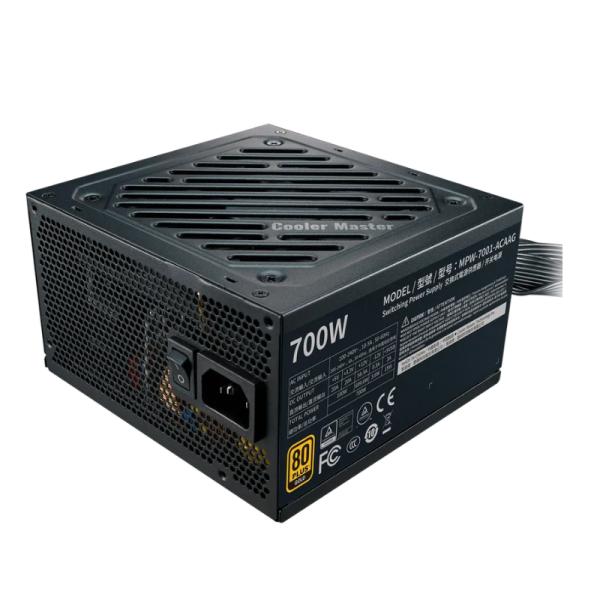 FUENTE DE PODER COOLER MASTER G700 GOLD 700W 80 PLUS NO MODULAR ATX MPW-7001-ACAAG-U2
