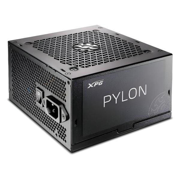 FUENTE DE PODER ADATA XPG PYLON 650 650W 80 PLUS BRONZE NO MODULAR ATX  PYLON650B-BKCUS