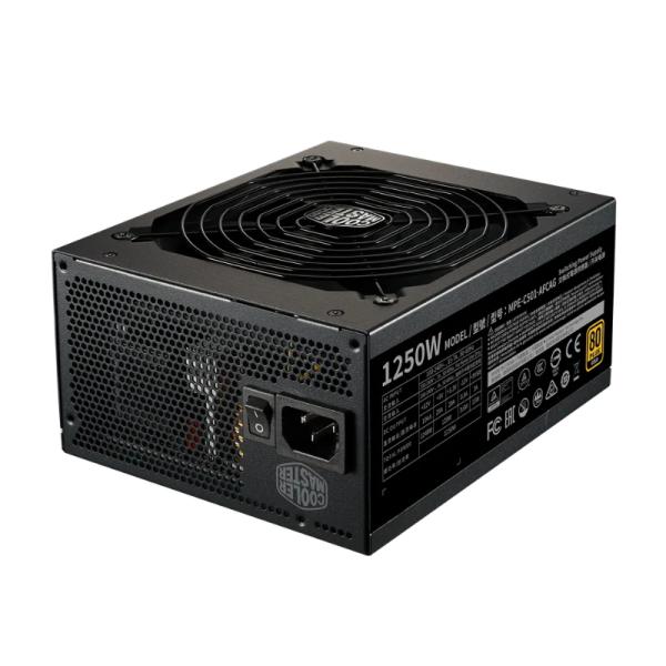 FUENTE DE PODER COOLER MASTER MWE GOLD 1250 V2 ATX 3.0 1250W 80 PLUS GOLD FULL MODULAR ATX MPE-C501-AFCAG-3U2