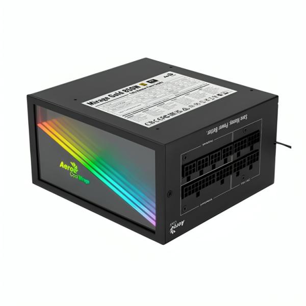 FUENTE DE PODER AEROCOOL MIRAGE GOLD 850W 80 PLUS GOLD FULL MODULAR ATX ACPG-MF85FUC.11
