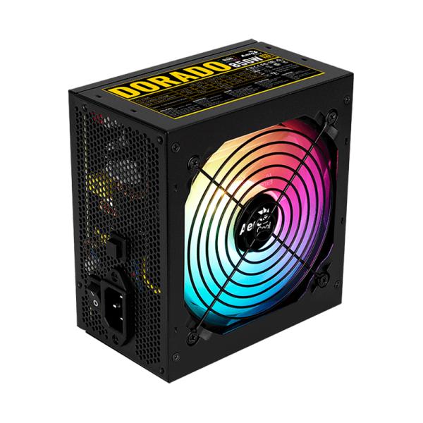 FUENTE DE PODER AEROCOOL DORADO 850W 80 PLUS GOLD NO MODULAR ATX ACPG-DO85FUC.11