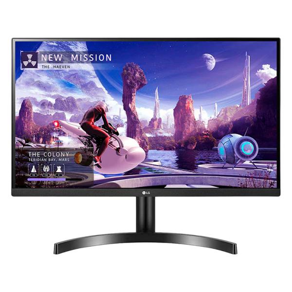 MONITOR 27 PULG LG 27QN600-B QHD 2560x1440 75 HZ HDMI PLANO SLIM 719192637528