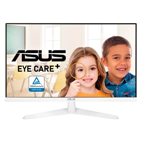 MONITOR 27 PULG ASUS VY279HE-W FHD 1920 X 1080 75HZ 1MS HDMI VGA PLANO SLIM EYE CARE PLUS TECHNOLOGY 90LM06D2-B011B0