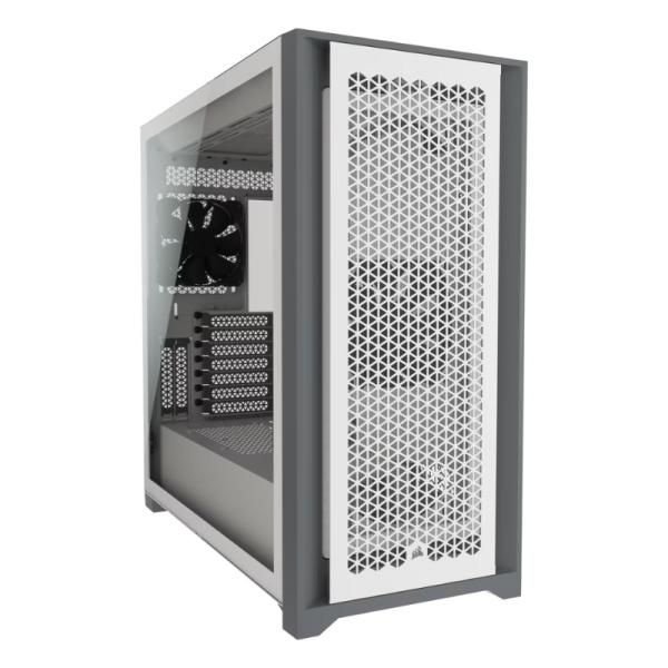 CASE GAMING CORSAIR 5000D AIRFLOW MID TOWER VENTILADORES 2 DE 120MM CON VIDRIO LATERAL Y MALLA FRONTAL CC-9011211-WW