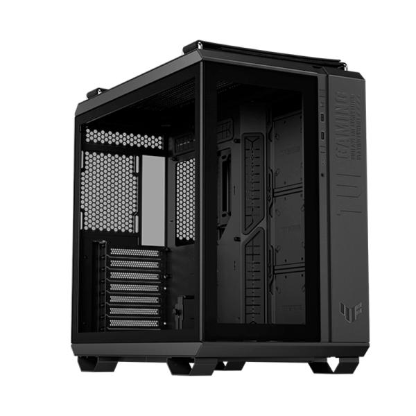 CASE GAMING ASUS TUF GT502 MID TOWER SIN ventilación INCLUIDA CON VIDRIO LATERAL Y FRONTAL 90DC0090-B08000