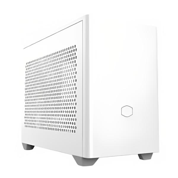 CASE RGB COOLER MASTER MASTERBOX NR200 MINI TOWER VENTILADORES 1 DE 120MM Y 1 DE 92MM CON MALLA LATERAL MCB-NR200-WNNN-S00