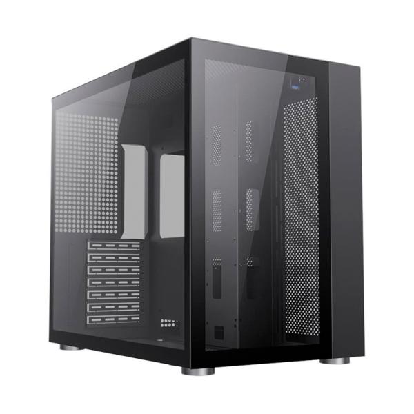 CASE GAMING EAGLE WARRIOR CG04ADRA001C MID TOWER SIN ventilación INCLUIDA CON VIDRIO FRONTAL Y LATERAL