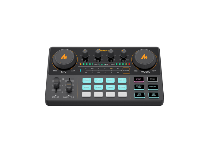 INTERFAZ DE AUDIO MAONO AU-AM200 BLUETOOTH MULTICANAL PODCAST STREAMING