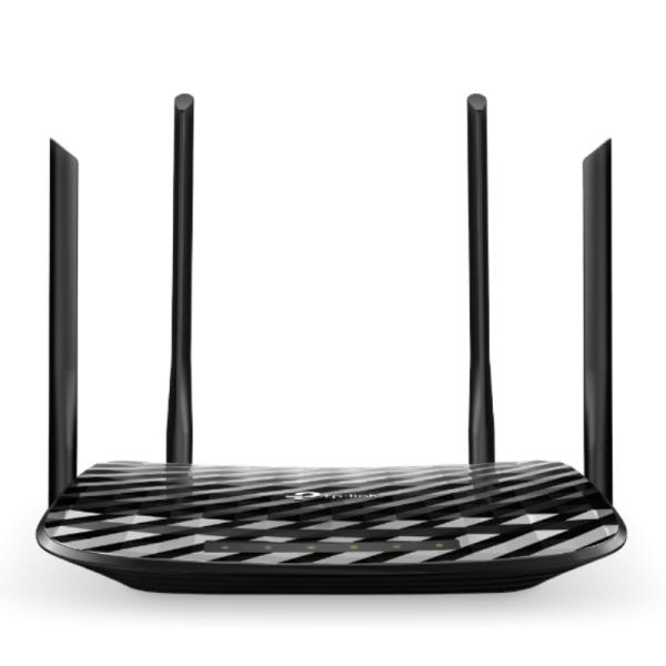ROUTER TP LINK ARCHER C6 DUAL BAND 2.4/5 GHZ 1200 MBPS WIFI 5 MU-MIMO PUERTOS WAN / LAN