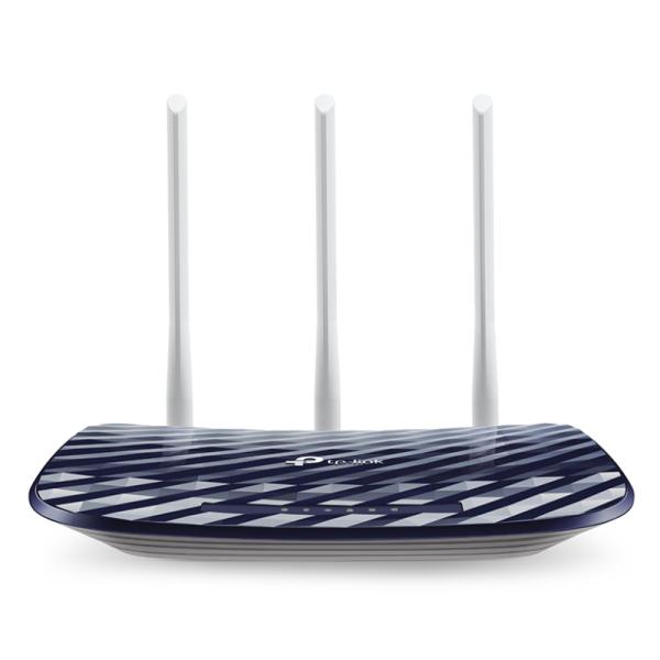 ROUTER TP LINK ARCHER C20 DUAL BAND 2.4/5 GHZ 750 MBPS WIFI 5 PUERTOS WAN / LAN