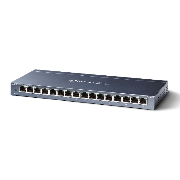 SWITCH TP LINK TL-SG116 16 PUERTOS GIGABIT 10/100/1000 MBPS NO ADMINISTRABLE