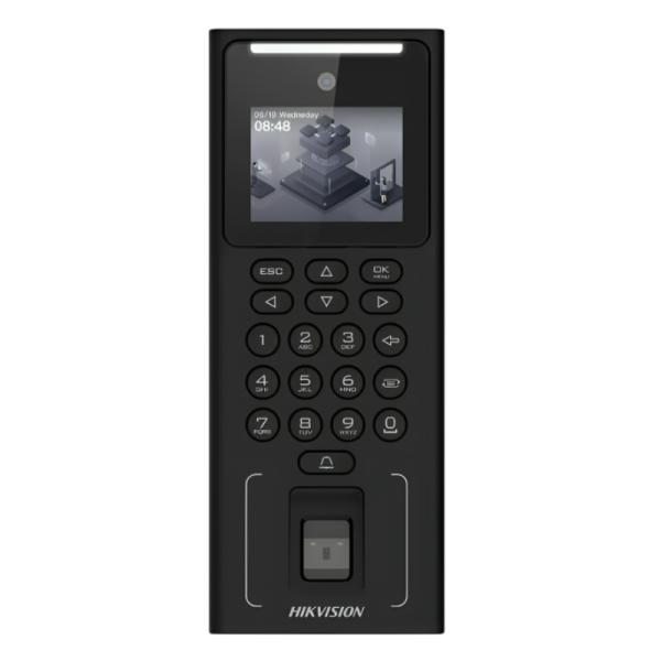CONTROL DE ACCESO RECONOCIMIENTO FACIAL / LECTOR DE HUELLAS / LECTOR DE TARJETA M1 / PIN HIKVISION DS-K1T321MFWX 302919996