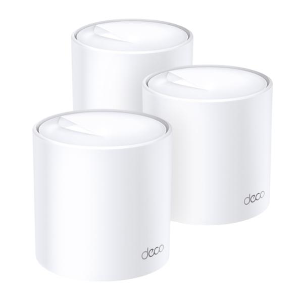 SISTEMA WIFI TP LINK DECO X20 (3-PACK) DUAL BAND 1800MBPS WI-FI 6 MESH