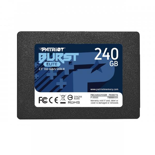 HD INTERNO SOLIDO 240GB PATRIOT BURST ELITE 2.5 PULG PBE240GS25SSDR