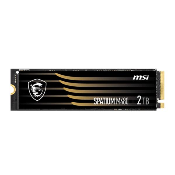 HD INTERNO SOLIDO 1TB MSI SPATIUM M480 PRO M.2 2280 PCIE GEN4 X4 7400MB/S / 6000MB/S S78-440L1G0-P83