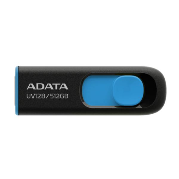 MEMORIA USB 512GB ADATA UV128 USB-A  3.2 GEN 1 AUV128-512G-RBE