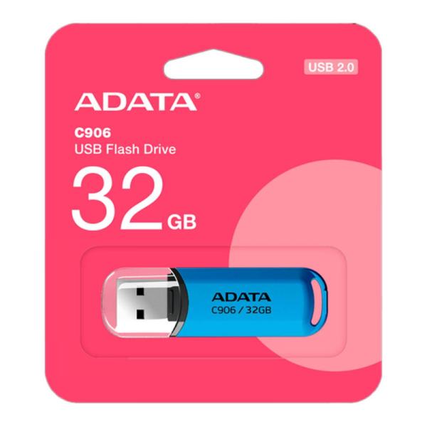 MEMORIA USB 32GB ADATA C906 USB-A 2.0 AC906-32G-RWB