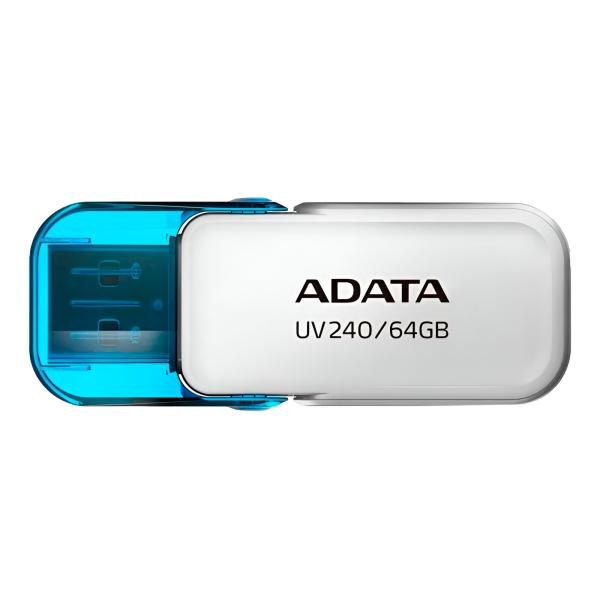MEMORIA USB 64GB ADATA  AUV240 USB-A 2.0 AUV240-64G-RWH