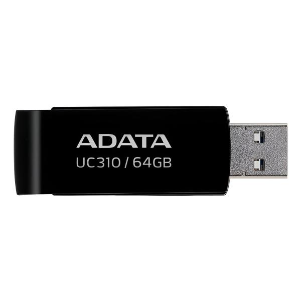 MEMORIA USB 64 ADATA UC310 USB-A 3.2 GEN 1 UC310-64G-RBK
