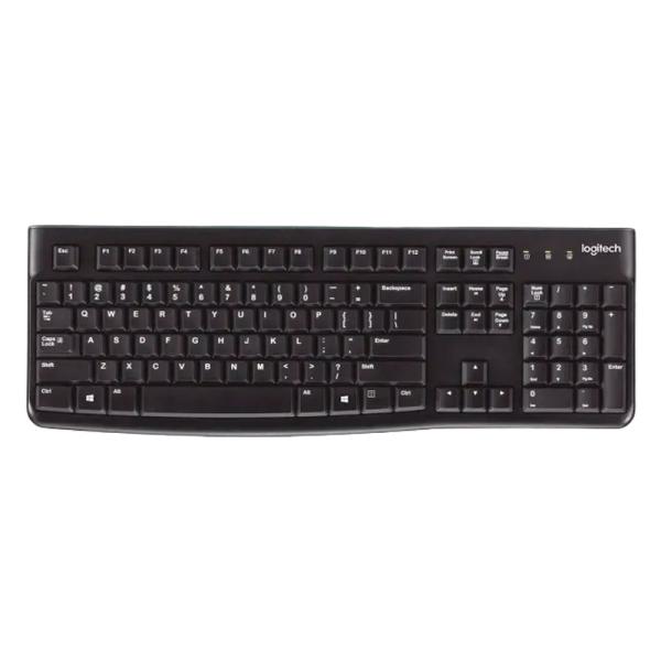 TECLADO LOGITECH K120 CORDED  MEMBRANA alámbrico USB ESPAñOL 920-004422