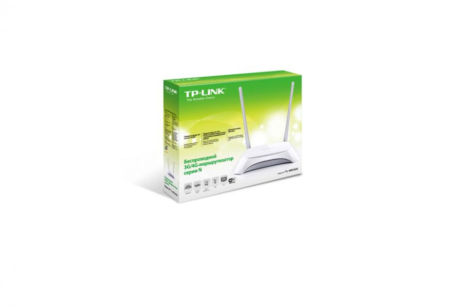 ROUTER TP LINK TL MR3420 2.4 GHZ-300 MBPS WIFI 4 3G/4G PUERTOS WAN / LAN / USB